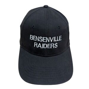 Sportsman Bensenville Raiders Hat Baseball Cap Sportsman Strapback Black Men OS